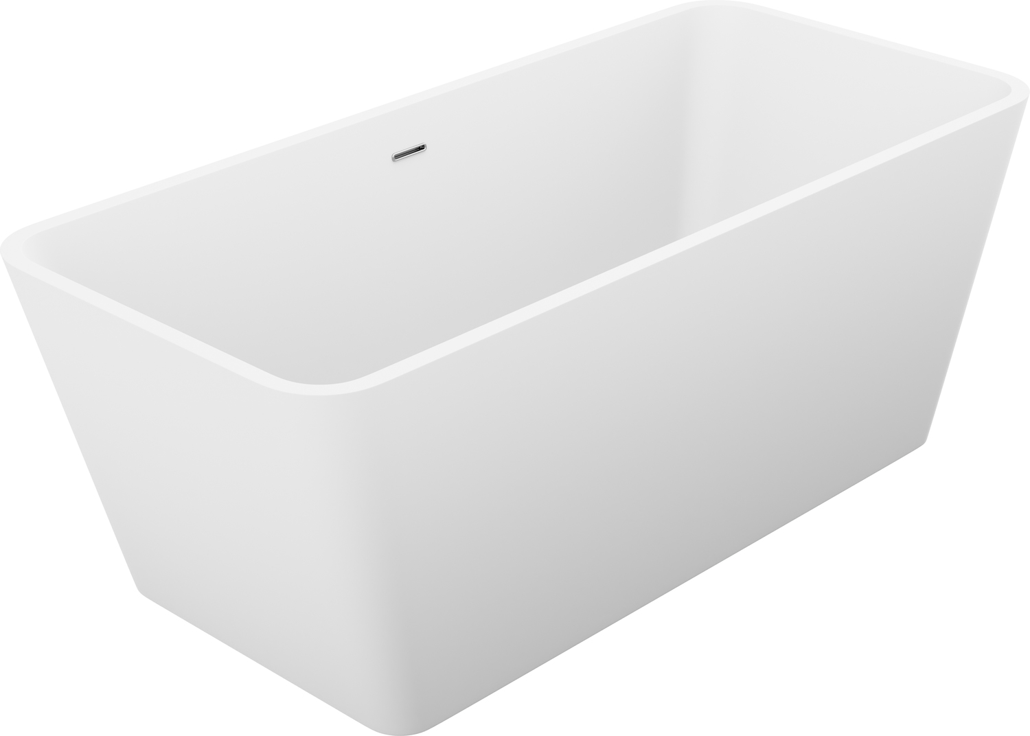 free standing oval tub Anzzi BATHROOM - Bathtubs - Freestanding Bathtubs - One Piece - Man Made Stone White