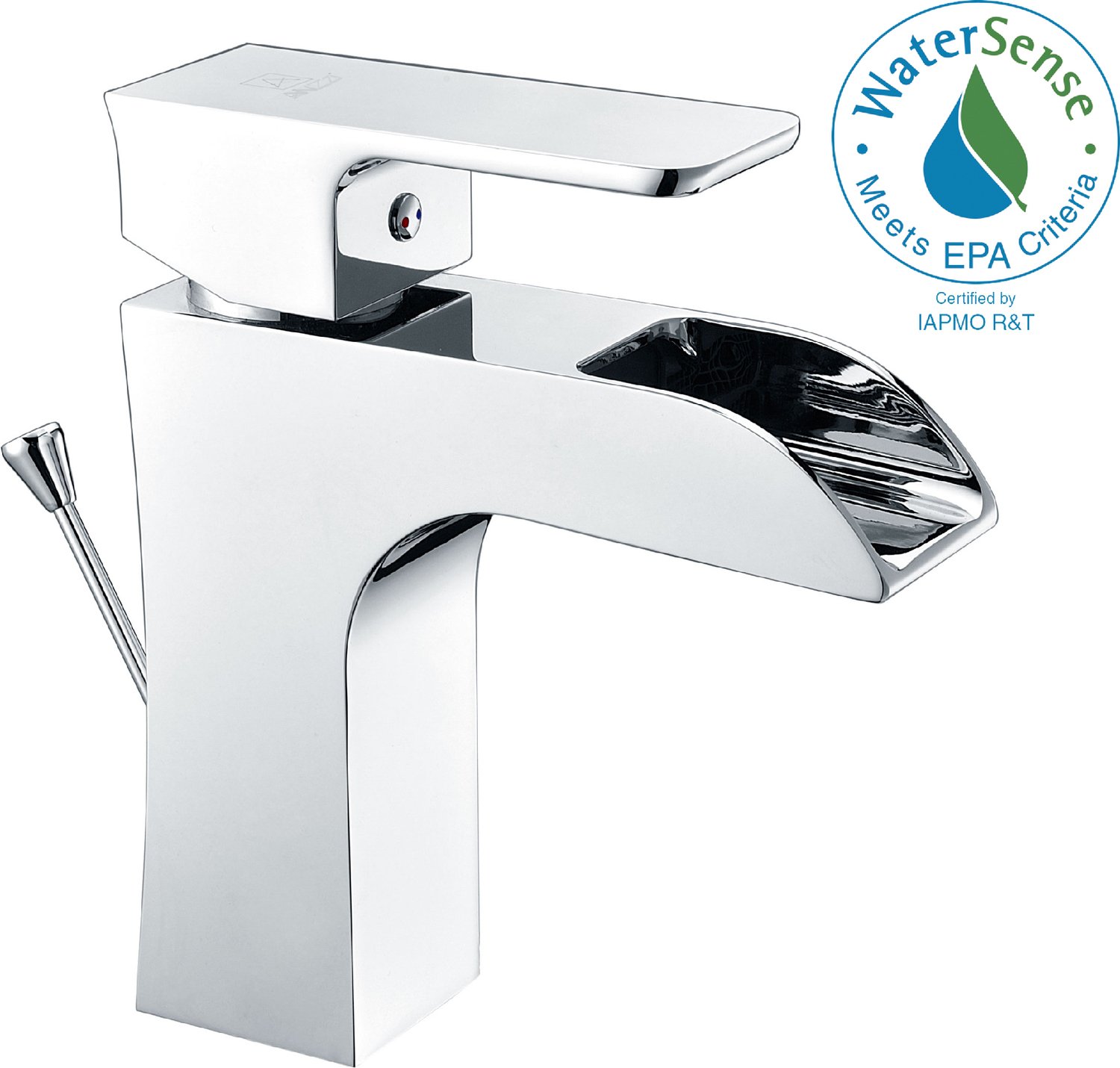 vessel type lavatory Anzzi BATHROOM - Faucets - Bathroom Sink Faucets - Single Hole Chrome