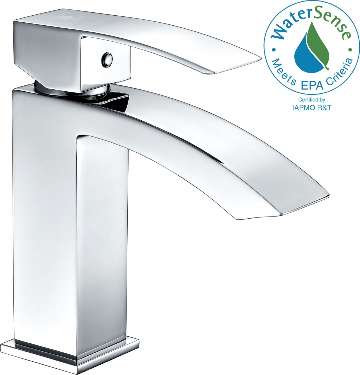 porcelain lavatory sink Anzzi BATHROOM - Faucets - Bathroom Sink Faucets - Single Hole Chrome