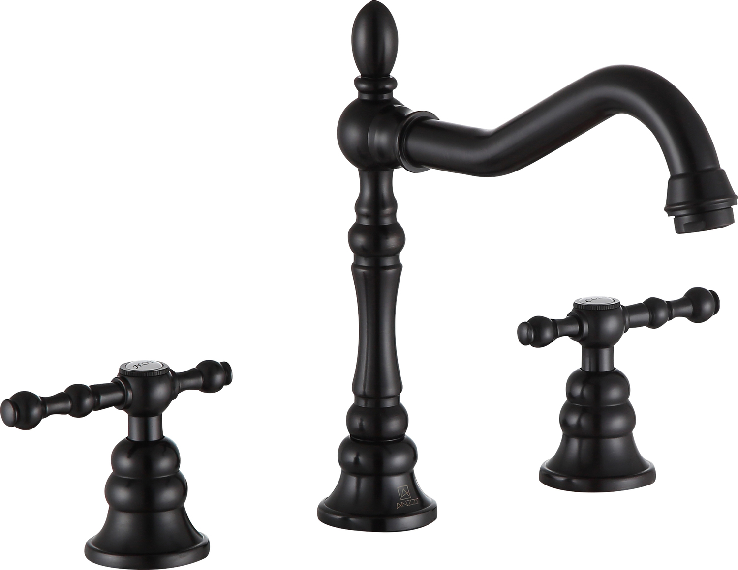taps for hand basin Anzzi BATHROOM - Faucets - Bathroom Sink Faucets - Wide Spread Bronze