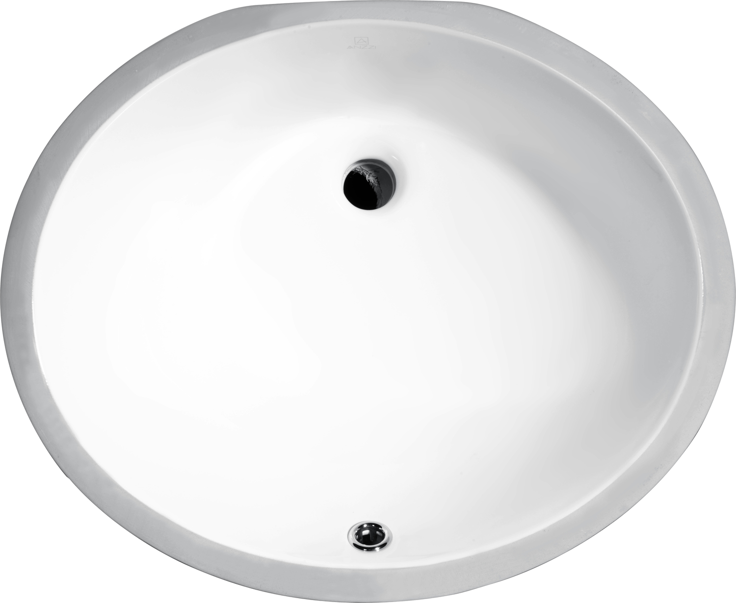 oval sinks for bathroom Anzzi BATHROOM - Sinks - Under Mount - Ceramic / Procelain White