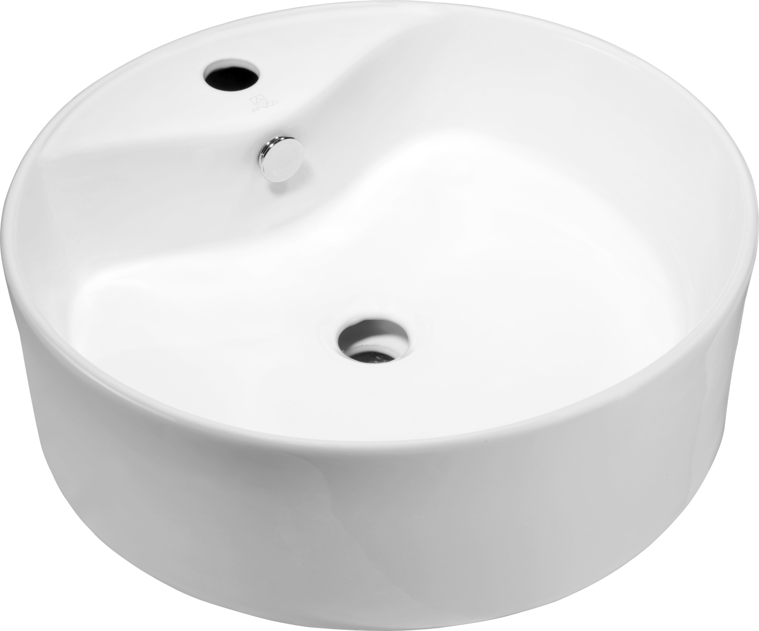 bathroom sink cabinets Anzzi BATHROOM - Sinks - Vessel - Ceramic / Procelain White