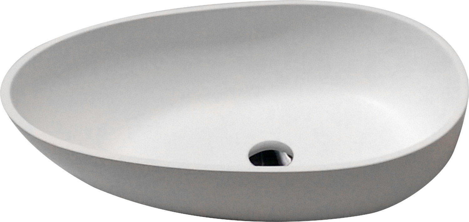 the best bathroom vanities Anzzi BATHROOM - Sinks - Vessel - Tempered Glass White