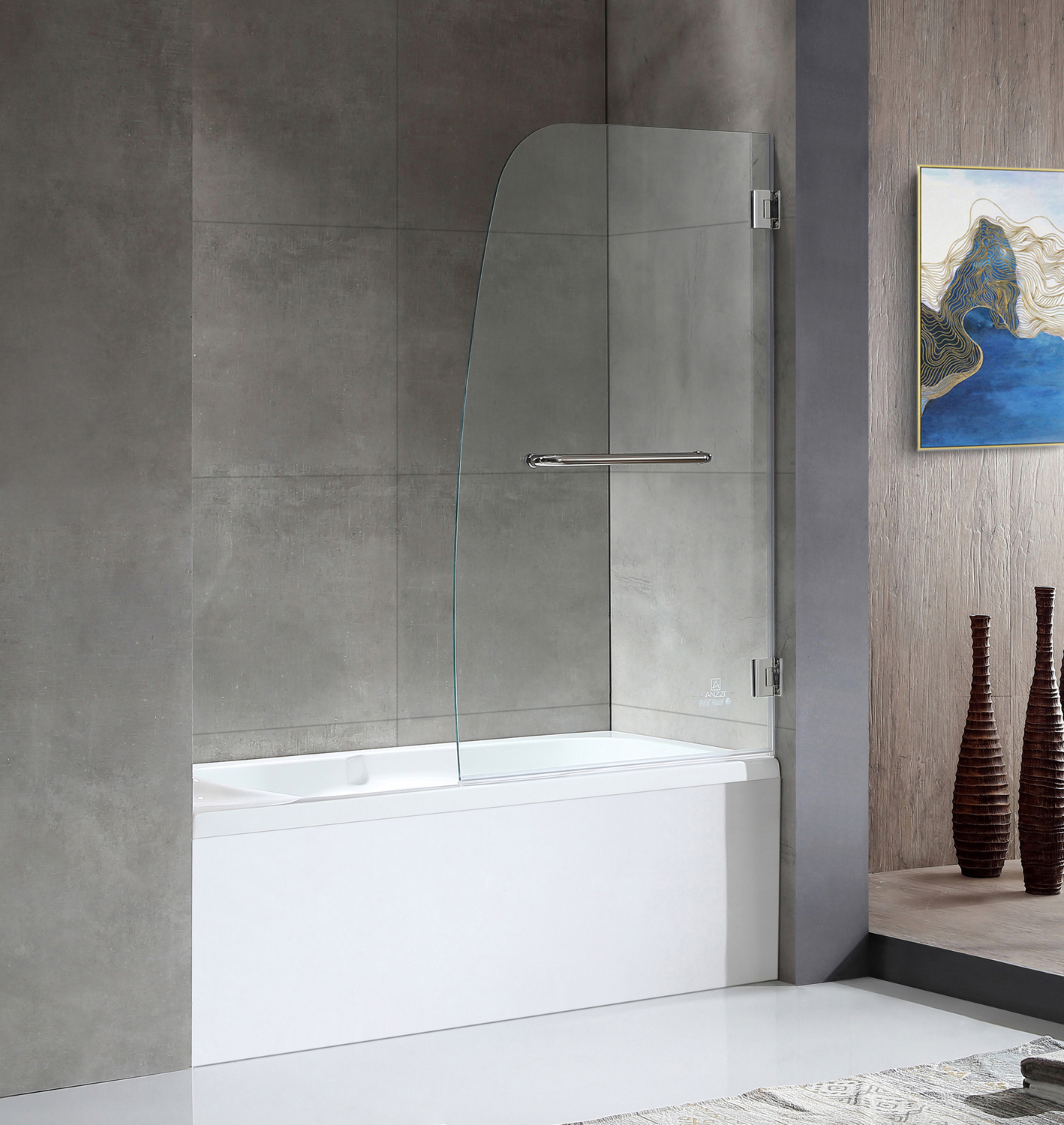 free standing bath for sale Anzzi BATHROOM - Bathtubs - Drop-in Bathtub - Alcove - Soaker White