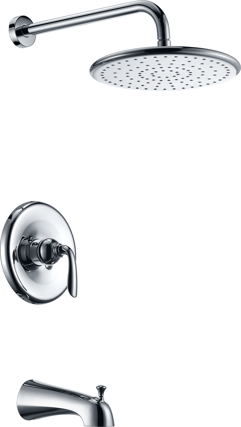 shower head with colored lights Anzzi SHOWER - Shower Heads Chrome