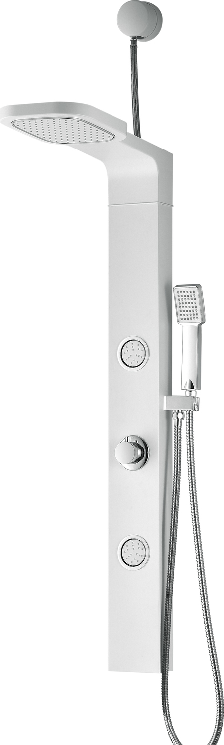 modern shower screen Anzzi SHOWER - Shower Panels White