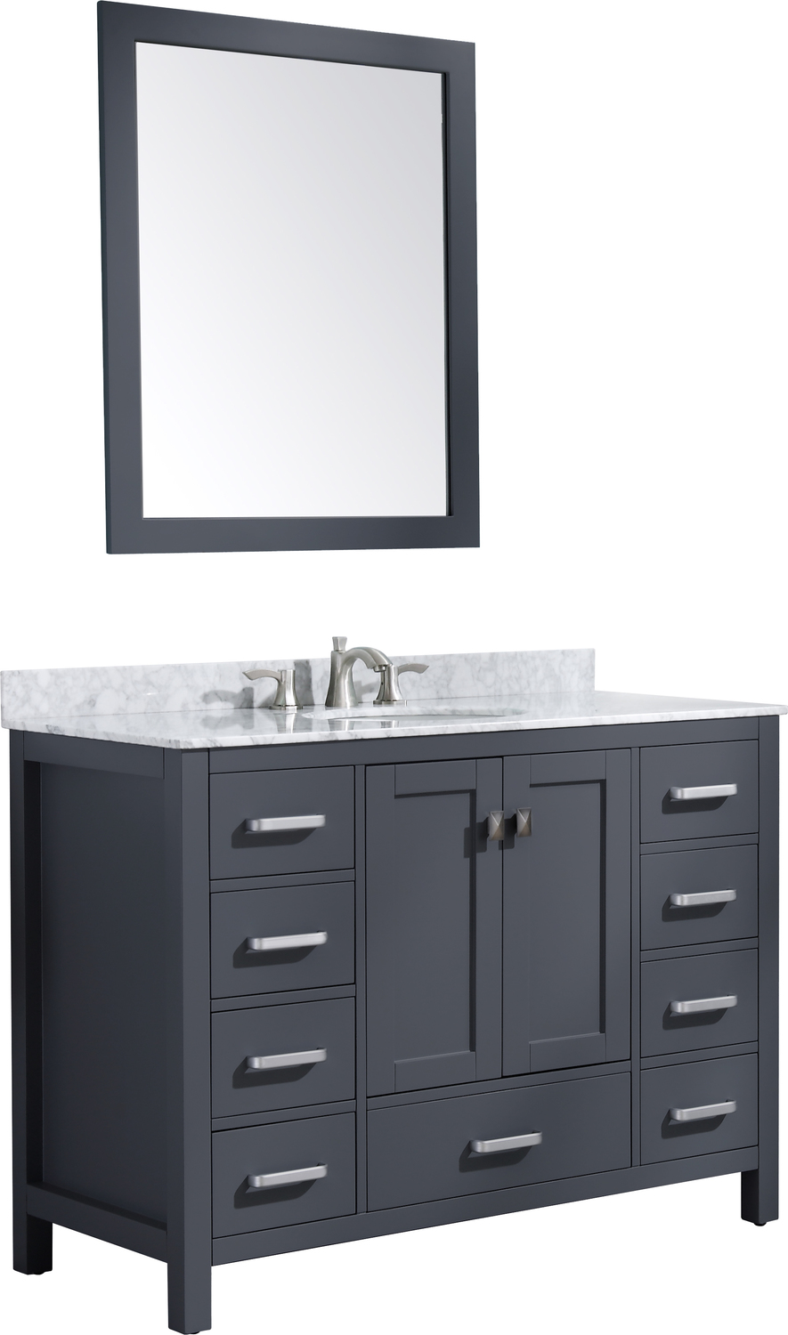 antique oak bathroom vanity Anzzi BATHROOM - Vanities - Vanity Sets Gray