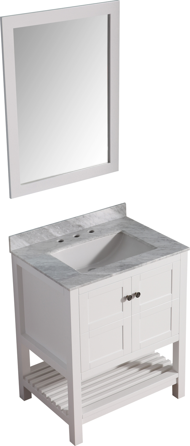 best 30 inch vanity Anzzi BATHROOM - Vanities - Vanity Sets White