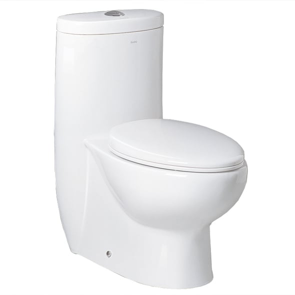 bathroom toilet attached Ariel toilet Toilets White