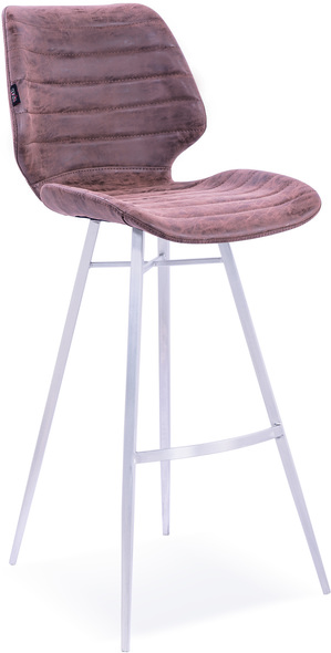 leather counter stools with backs swivel Bellini Modern Living