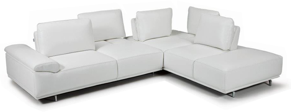 microfiber sectional couch with chaise Bellini Modern Living