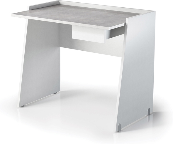 wooden computer table design for home Casabianca OFFICE DESK Desks White,Light gray