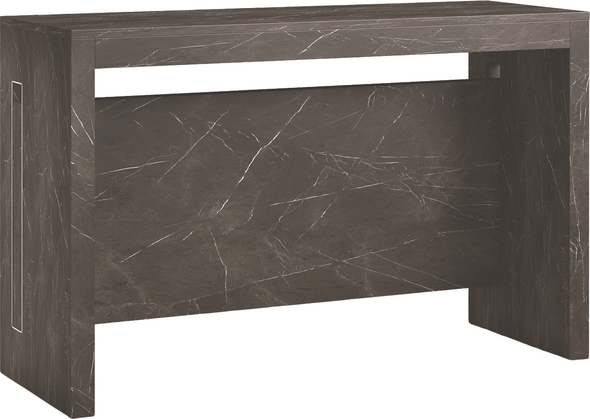 pedestal kitchen tables Casabianca EXPANDABLE CONSOLE TABLE Dining Room Tables Black marbled