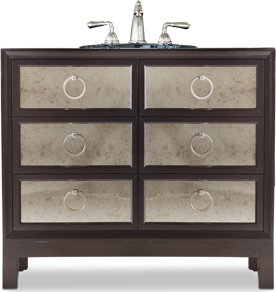 clearance vanity units Cole and Co Bathroom Vanities Deep Merlot Transitional or Contemporary
