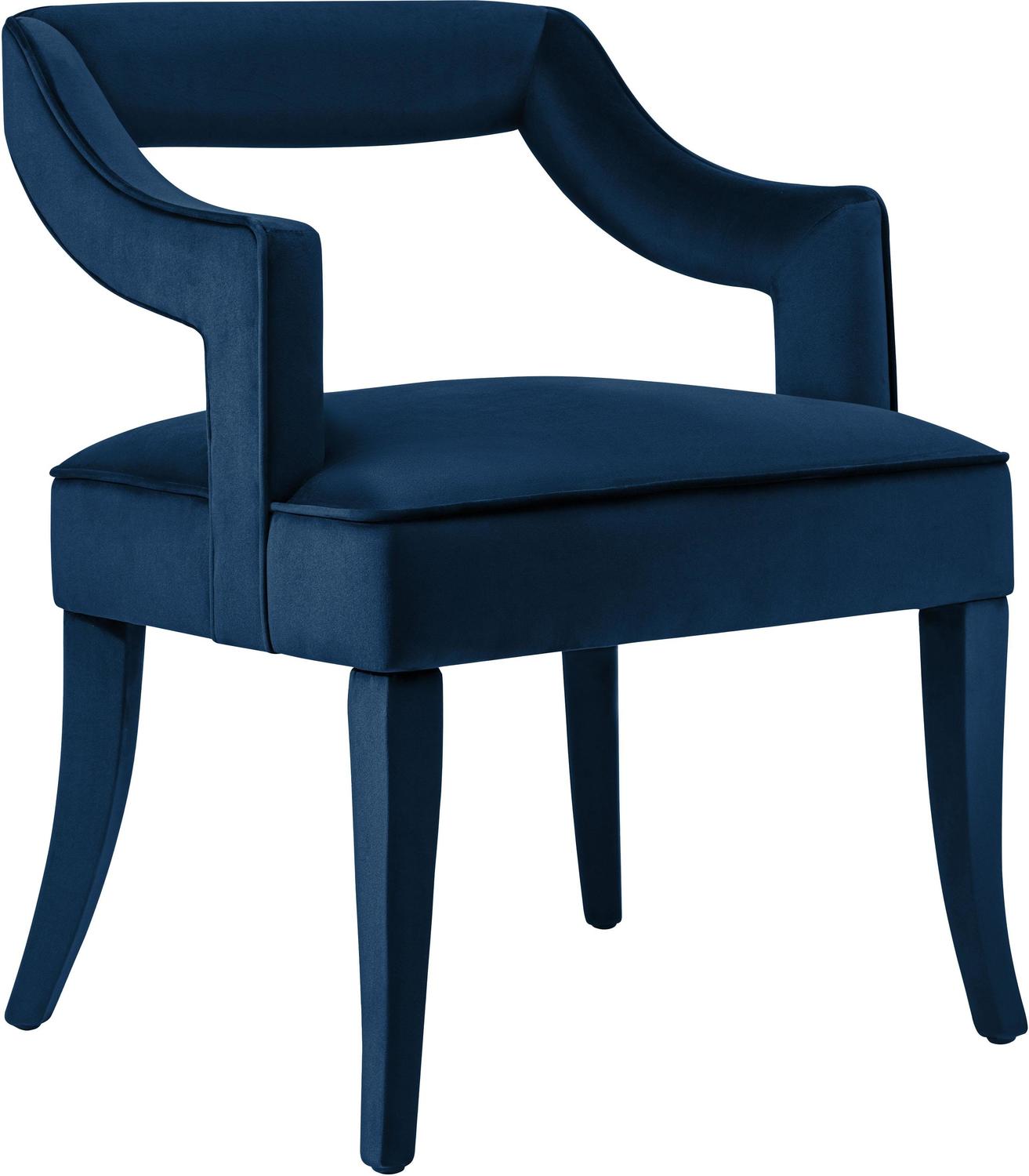 black accent stool Contemporary Design Furniture Dining Chairs Navy