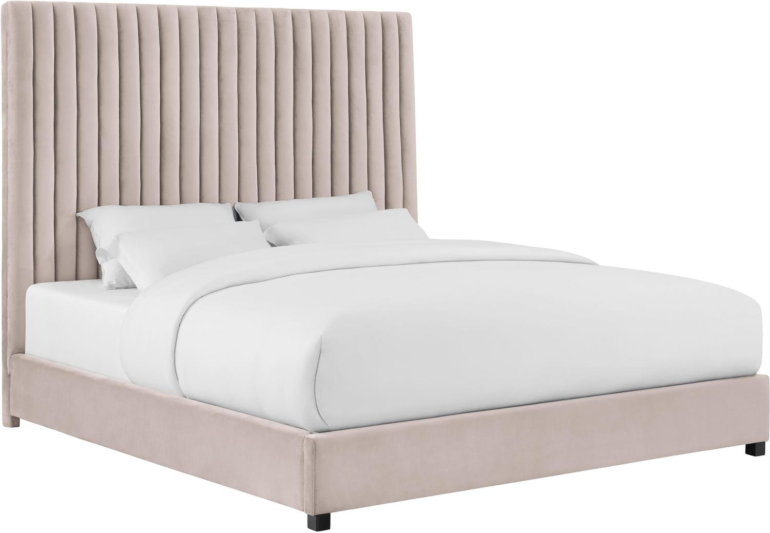 king bed frame and headboard with storage Contemporary Design Furniture Beds Beds Blush