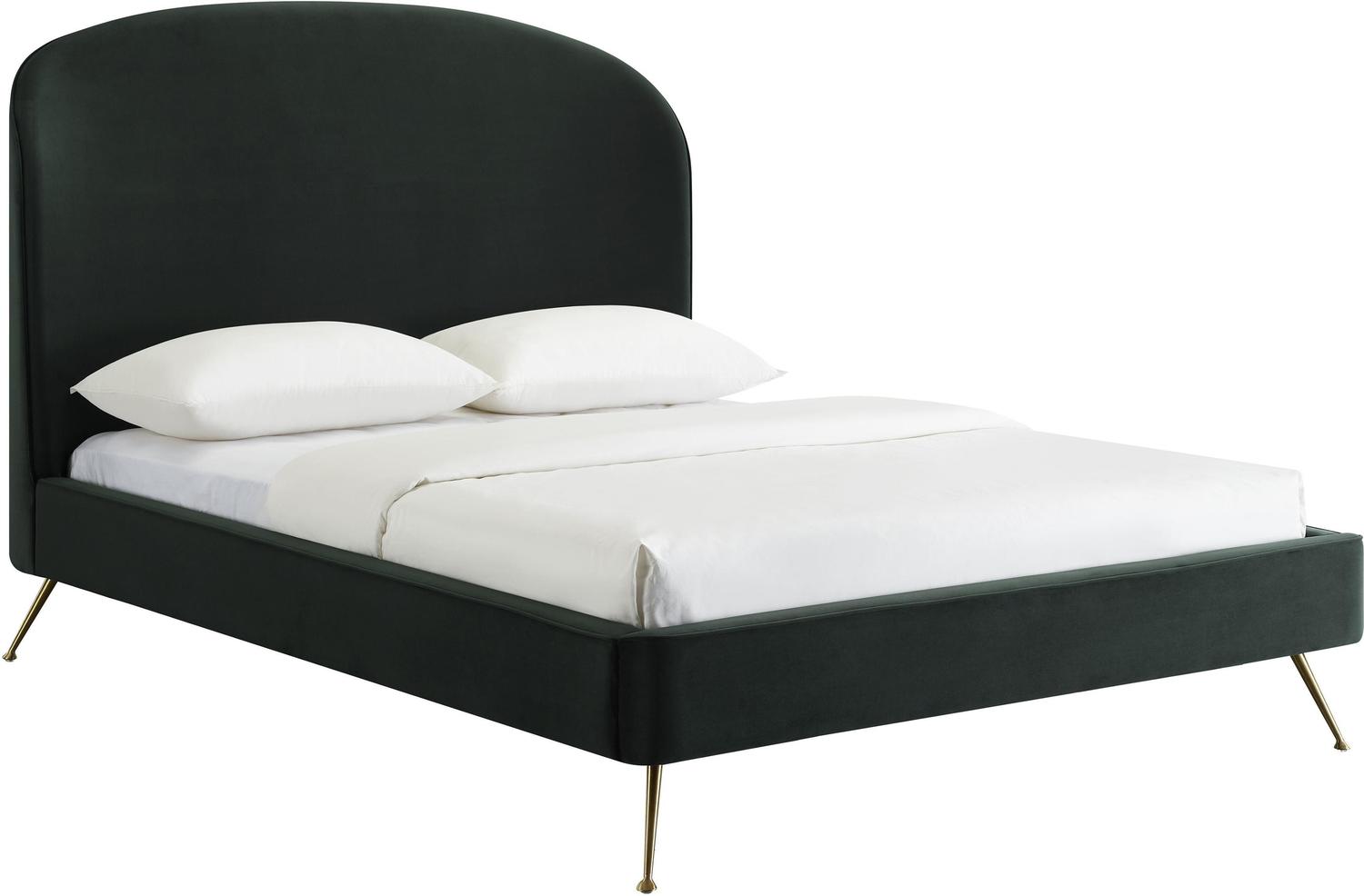 grey bed frame and headboard Contemporary Design Furniture Beds Green