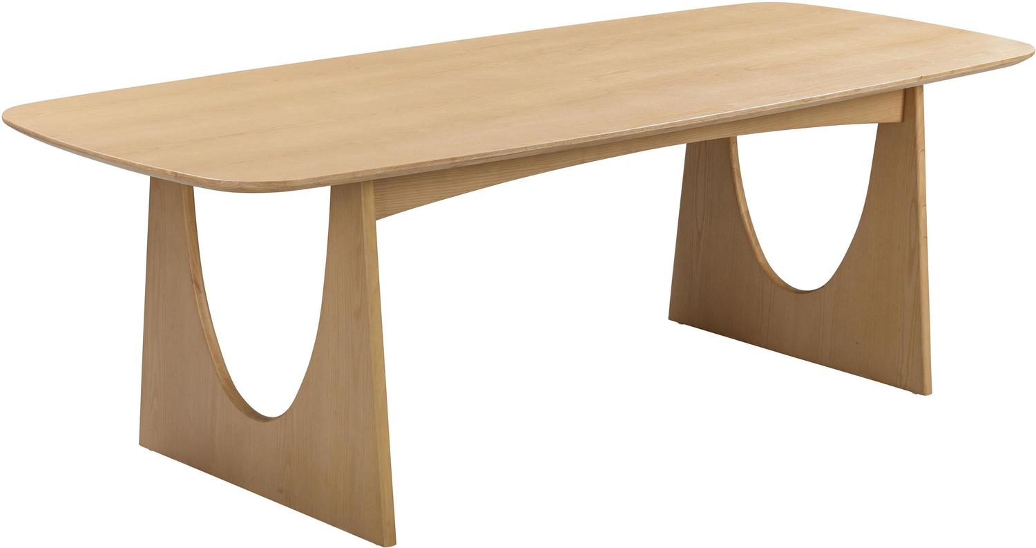 round dining table with leaf seats 6 Contemporary Design Furniture Dining Tables Natural Ash