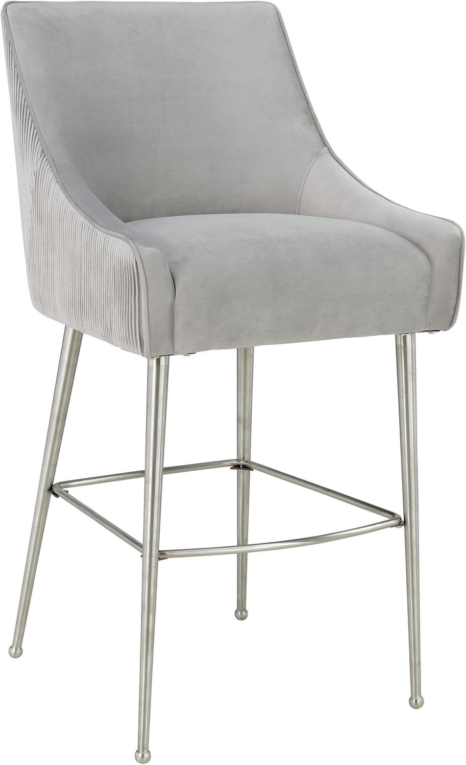 bar stools set of 2 counter height Contemporary Design Furniture Stools Light Grey