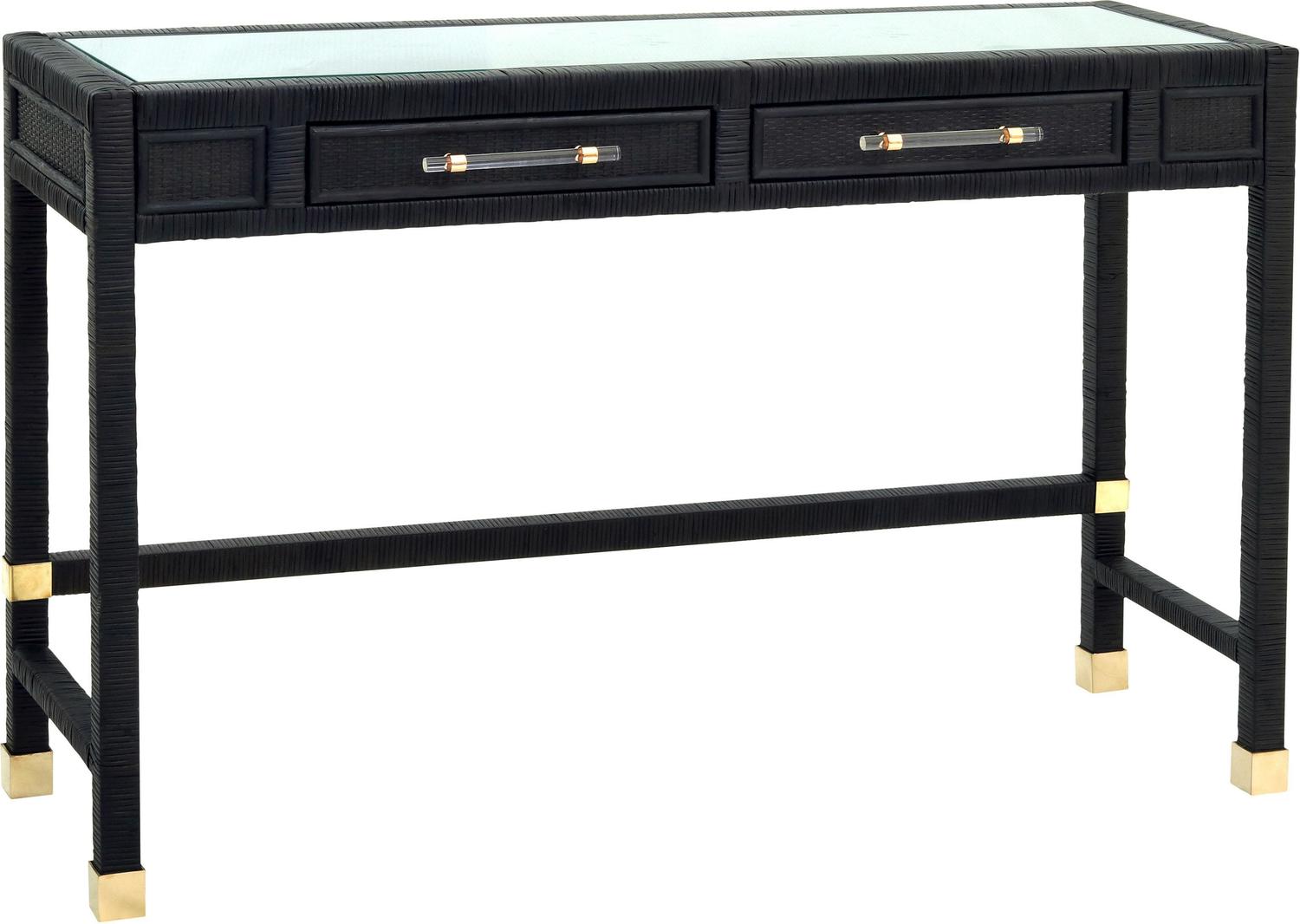 credenza desk Contemporary Design Furniture Desks Charcoal