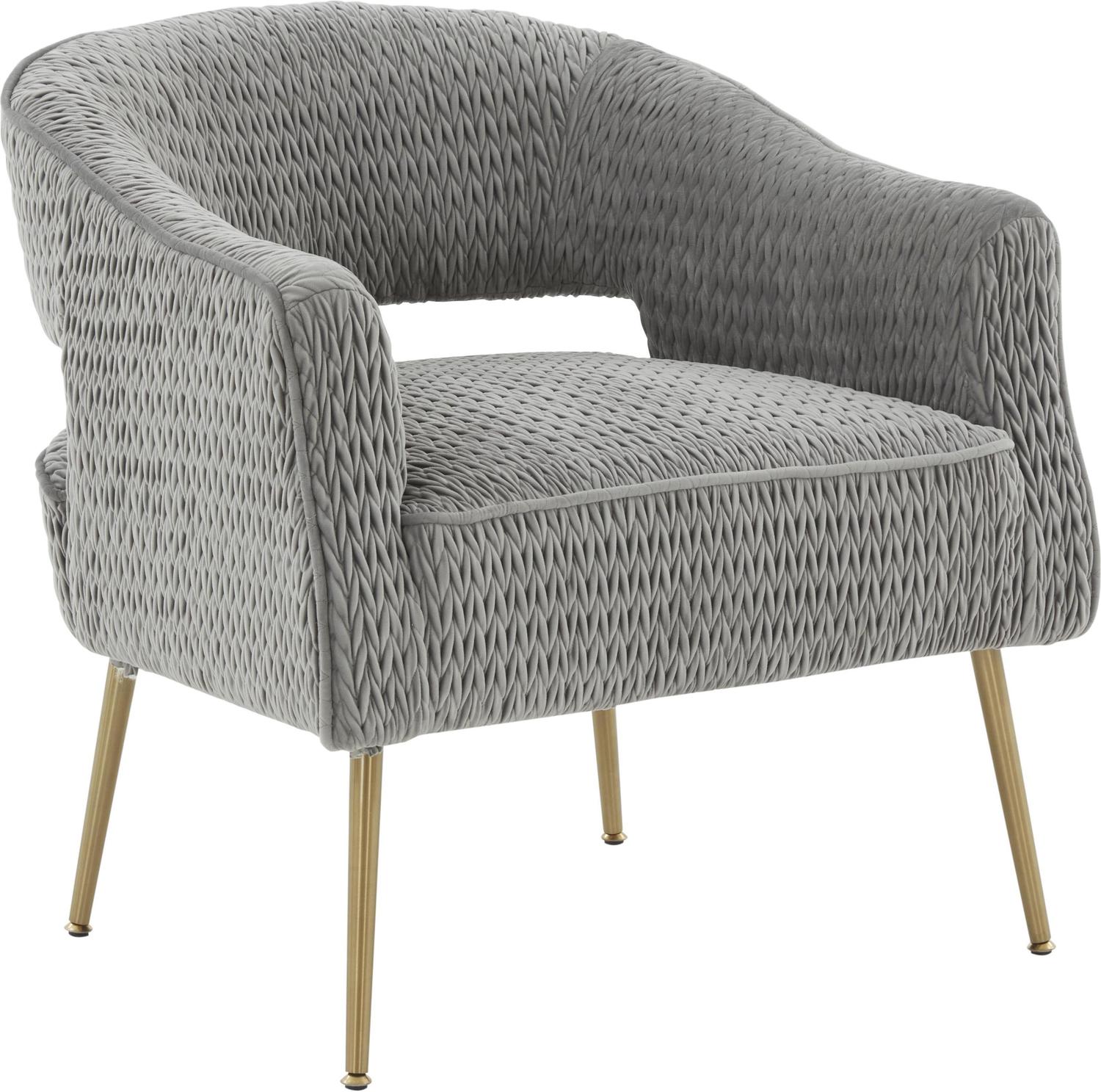 accent lounge Contemporary Design Furniture Accent Chairs Grey