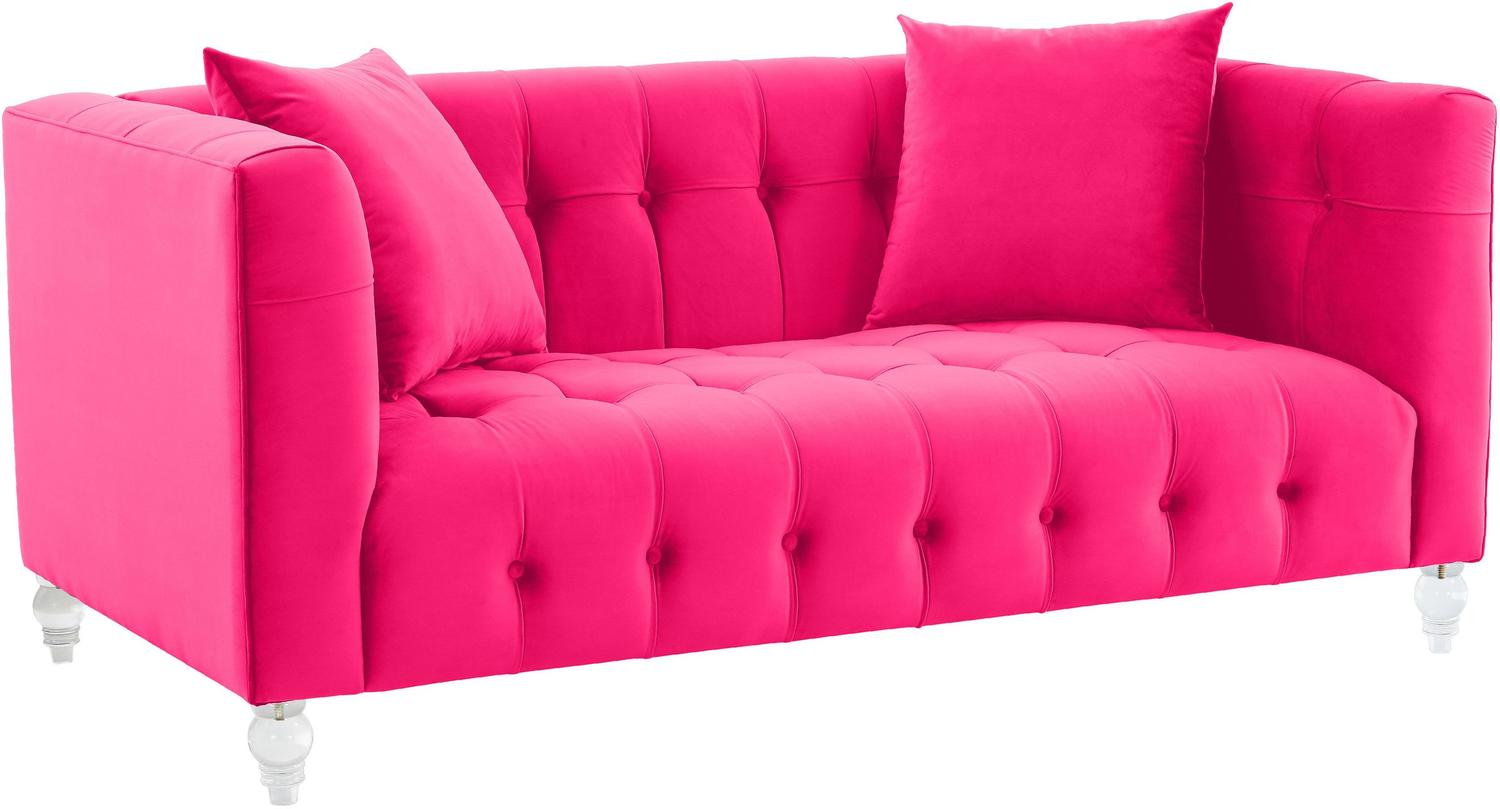 unique leather sectionals Contemporary Design Furniture Loveseats Pink