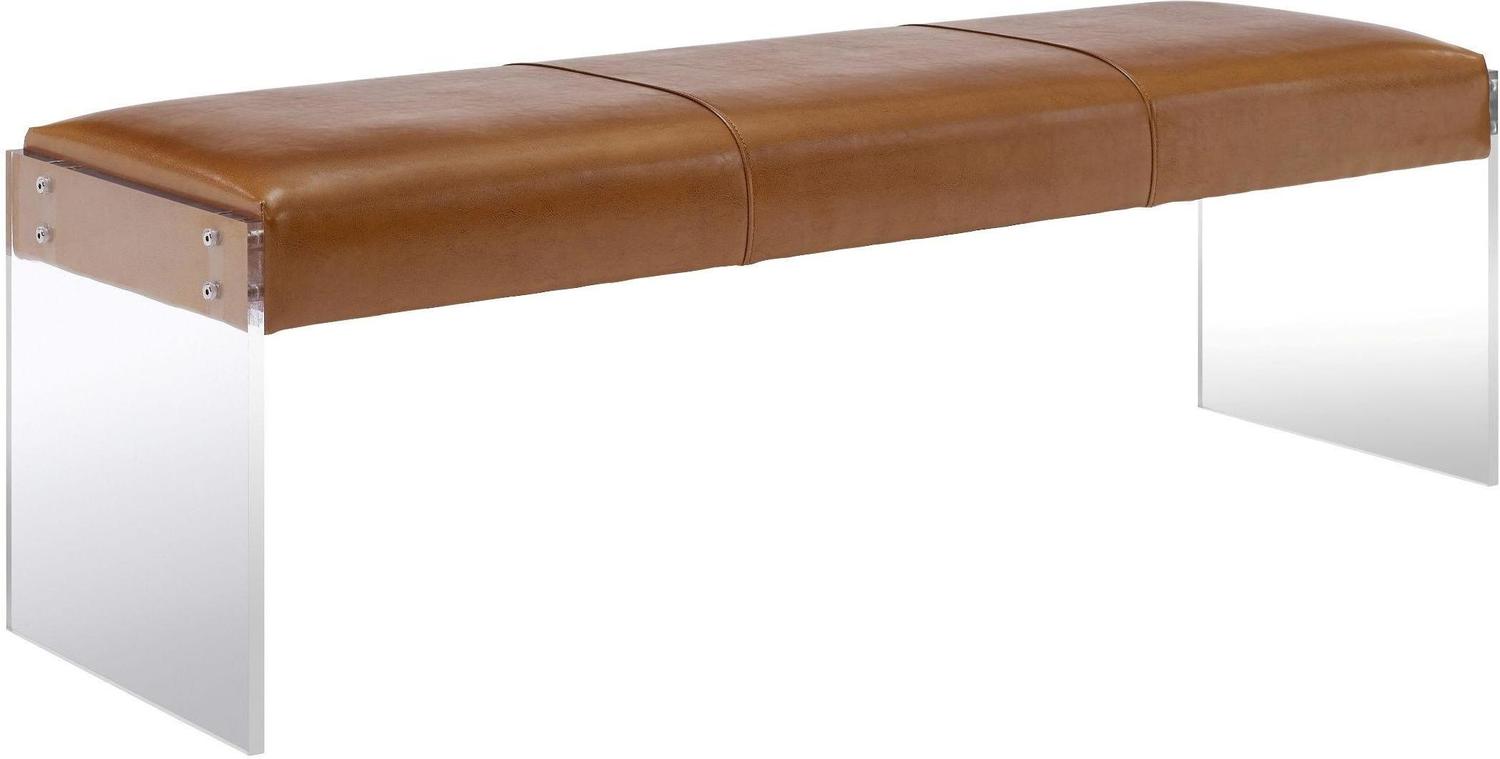 teal velvet bench Contemporary Design Furniture Benches Ottomans and Benches Brown