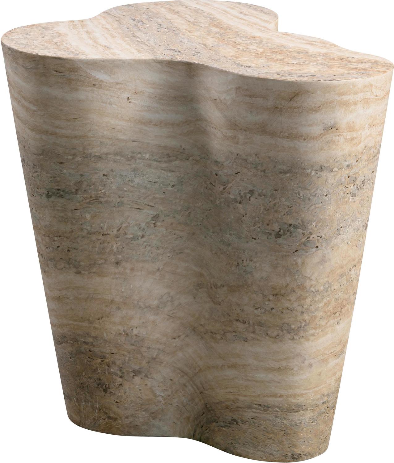 brass table Contemporary Design Furniture Side Tables Travertine
