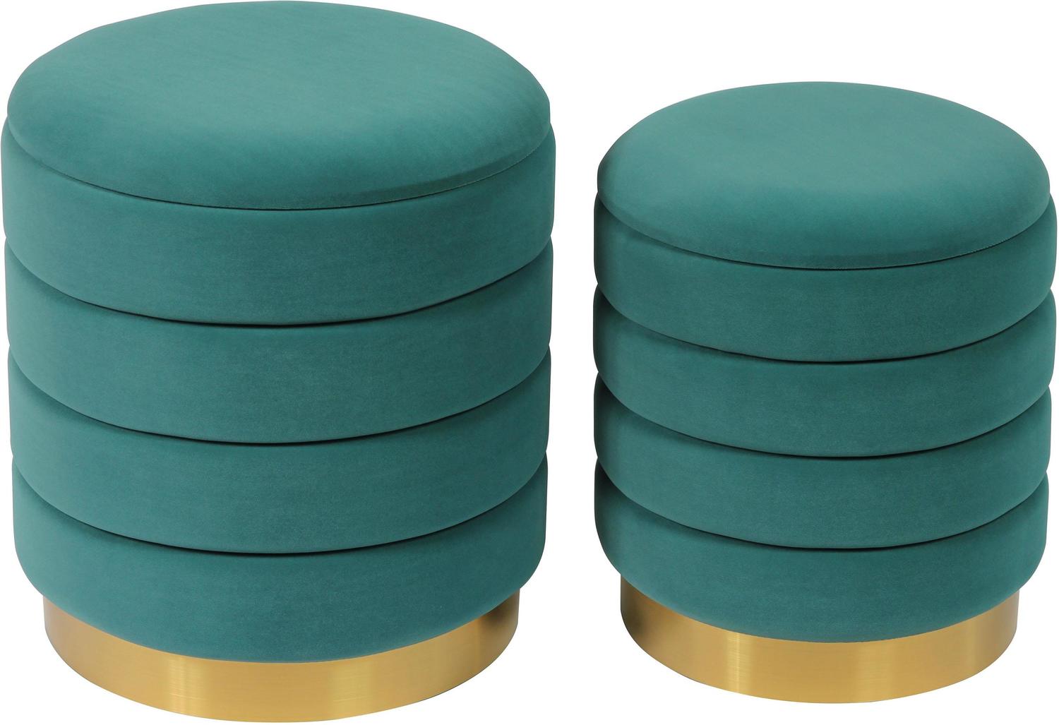 leather bench with arms Contemporary Design Furniture Ottomans Teal
