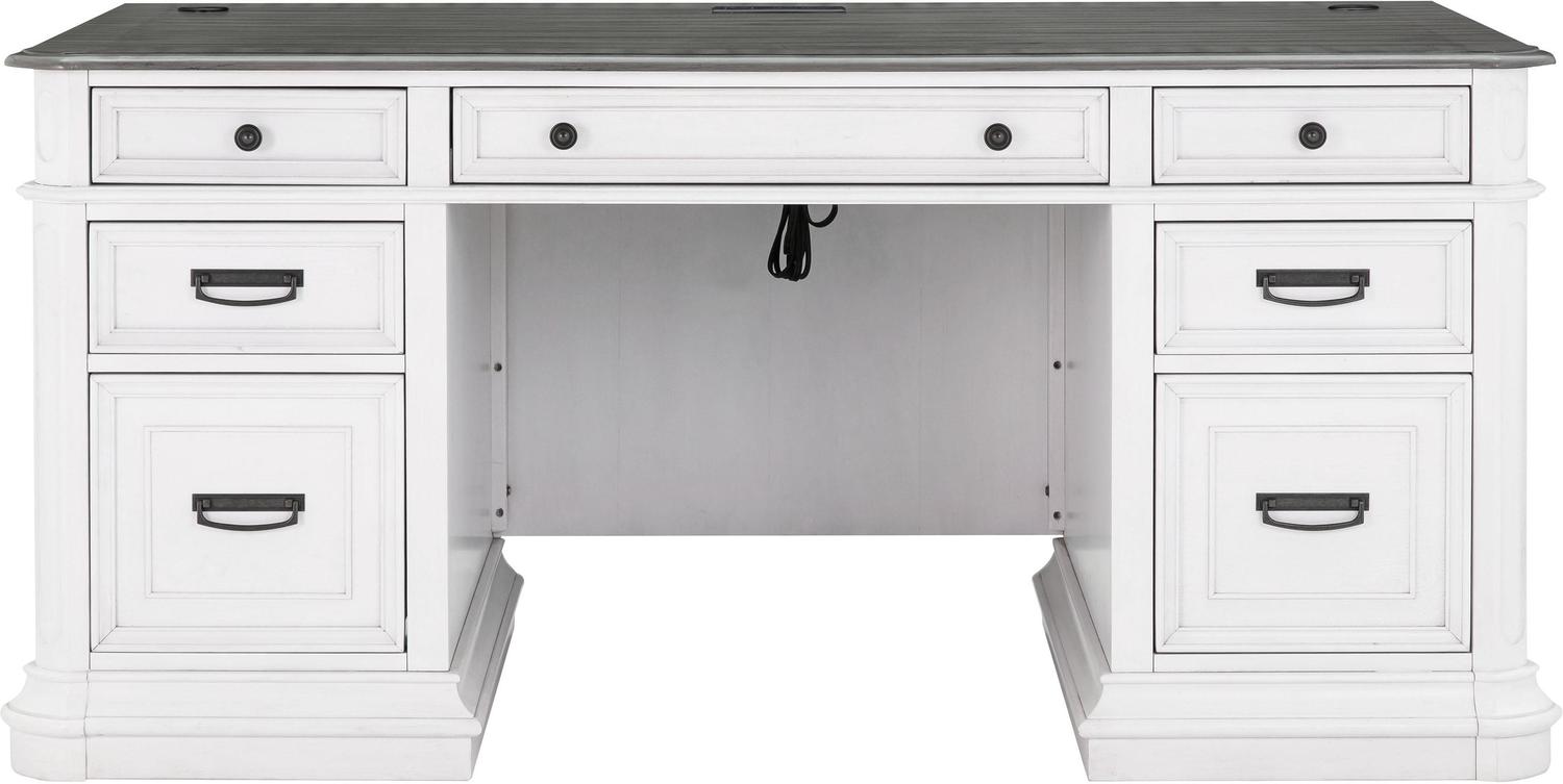big white desk with drawers Contemporary Design Furniture Grey,White