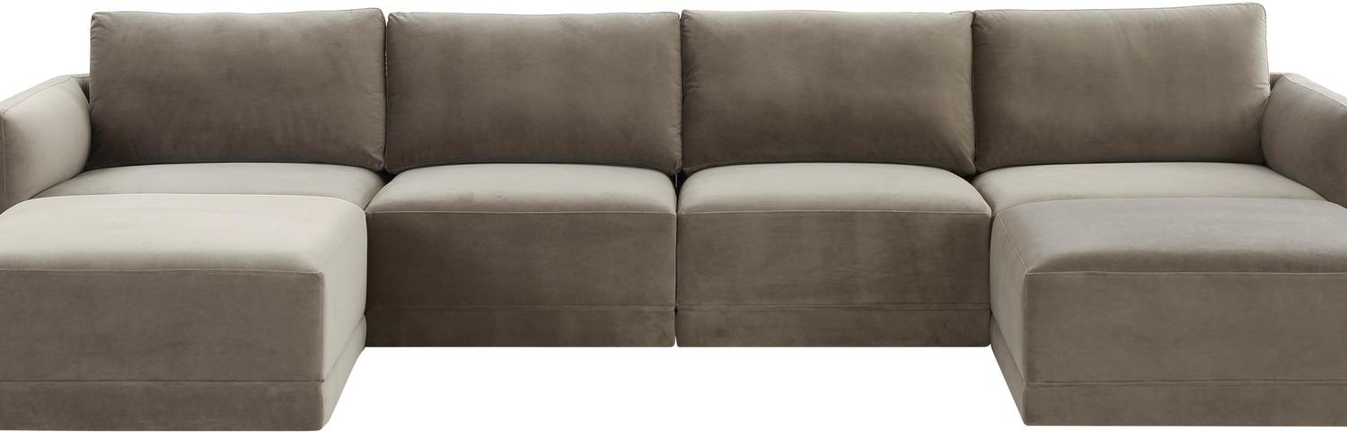leather sofas and sectionals Contemporary Design Furniture Sectionals Taupe