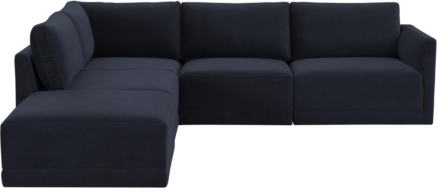 grey fabric sectional Contemporary Design Furniture Sectionals Navy