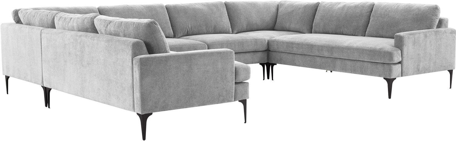 velvet settees for sale Contemporary Design Furniture Sectionals Grey