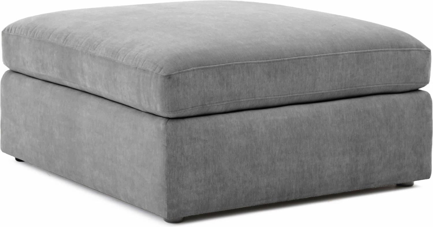 navy blue upholstered storage bench Contemporary Design Furniture Ottomans Grey
