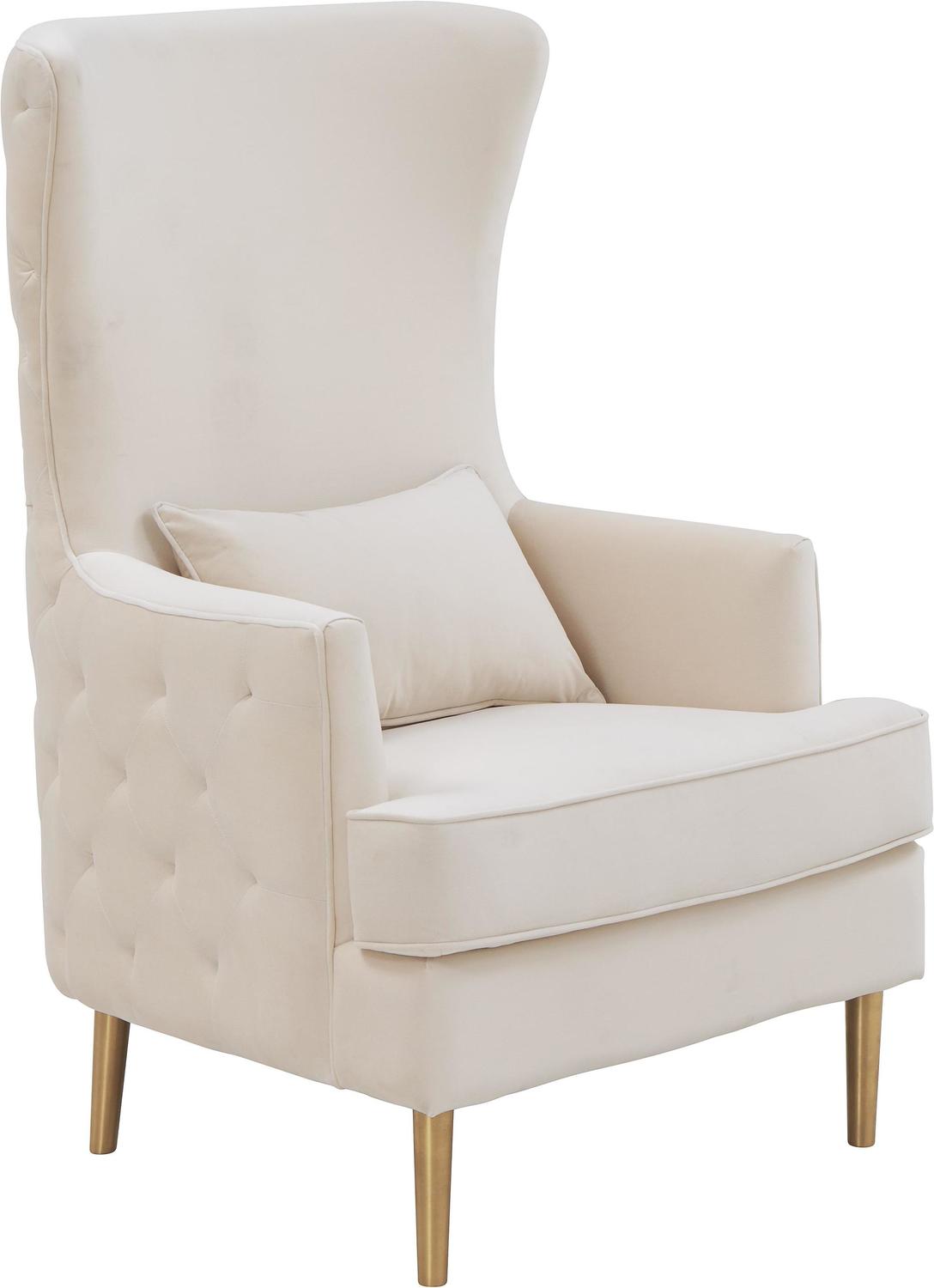 single chaise lounge chair Contemporary Design Furniture Accent Chairs Cream