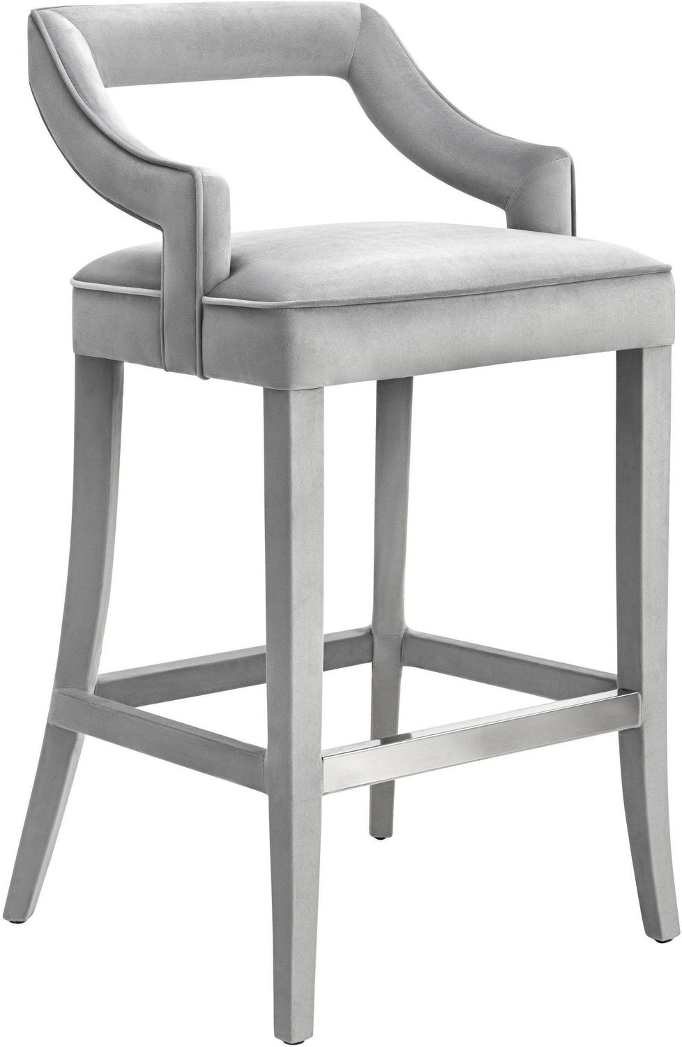 Contemporary Design Furniture Stools Bar Chairs and Stools Grey