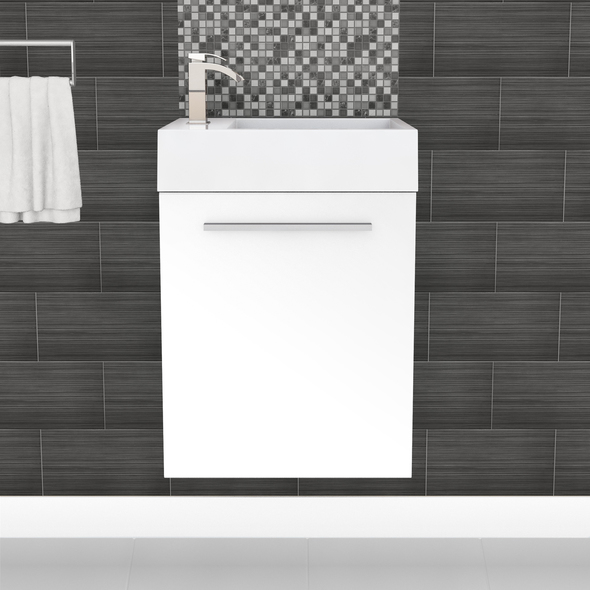 60 bathroom cabinet Cutler Kitchen and Bath White