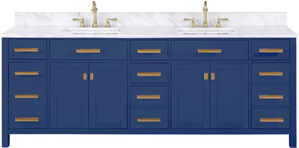 used bathroom cabinets for sale near me Design Element Bathroom Vanity Blue Modern