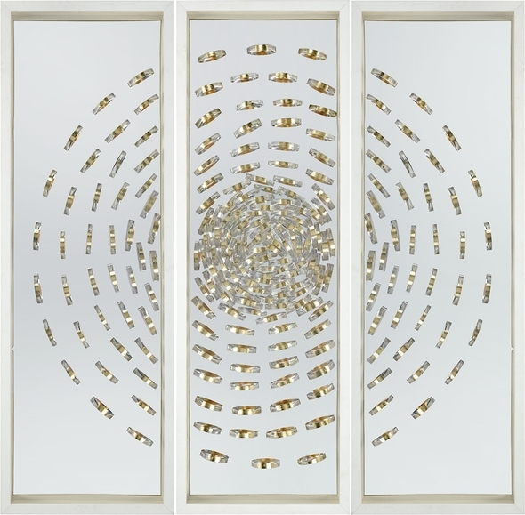 gallery wall posters ELK Home Wall Art Wall Art Gold, Silver, White Transitional