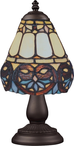 decor lights ELK Lighting Table Lamp Tiffany Bronze Traditional