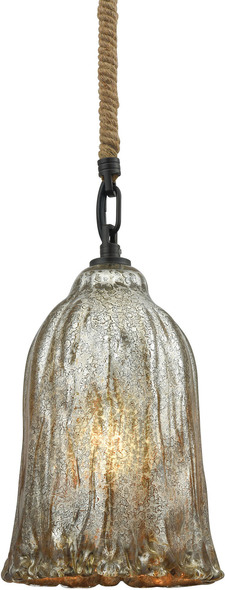 modern pendant lamp shade ELK Lighting Mini Pendant Oil Rubbed Bronze Transitional