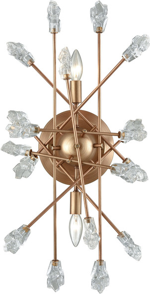 design sconce ELK Lighting Sconce Matte Gold Modern / Contemporary