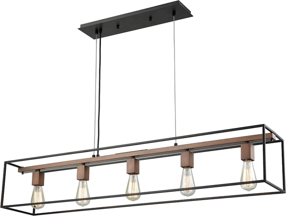 chandelier shade replacement ELK Lighting Chandelier Oil Rubbed Bronze, Tarnished Brass Modern / Contemporary