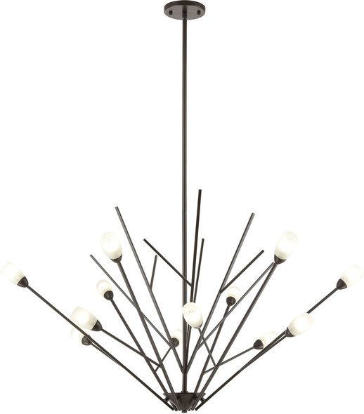 chandelier l ELK Lighting Chandelier Oil Rubbed Bronze Modern / Contemporary