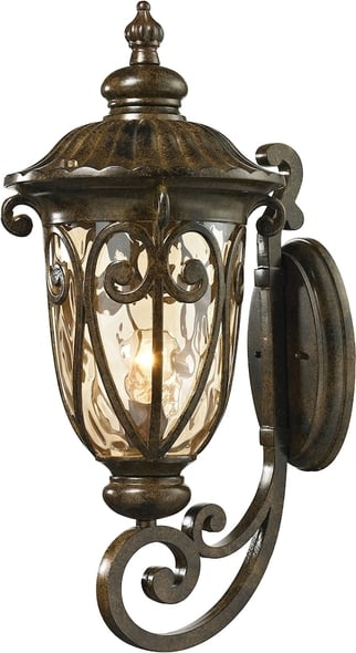 modern wall lamp outdoor ELK Lighting Sconce Hazelnut Bronze Traditional