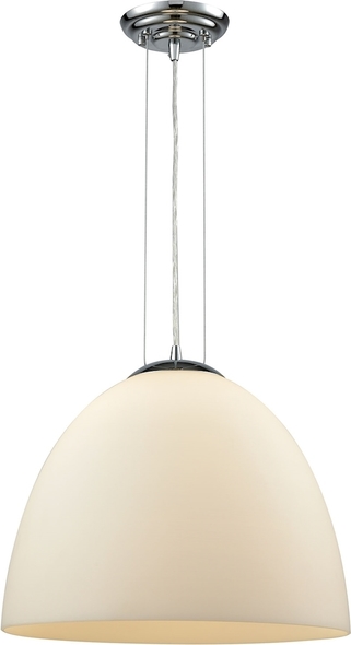 gold brass light fixture ELK Lighting Pendant Polished Chrome Modern / Contemporary