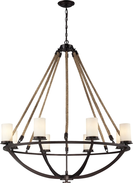cheap small chandeliers ELK Lighting Chandelier Aged Bronze Transitional