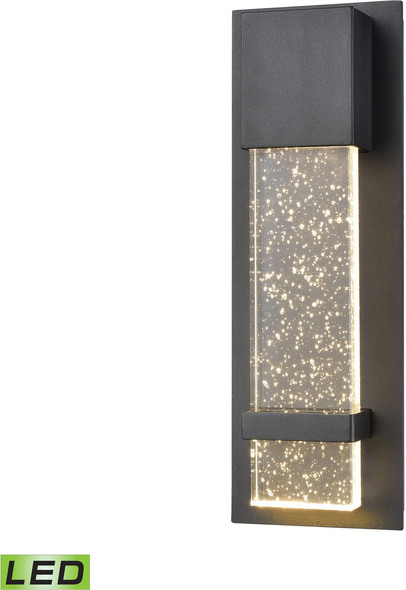 in wall sconce ELK Lighting Sconce Wall Sconces Matte Black Modern / Contemporary