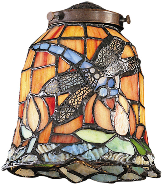 window coverings for small bathroom window ELK Lighting Shades/Glass Multicolor Traditional