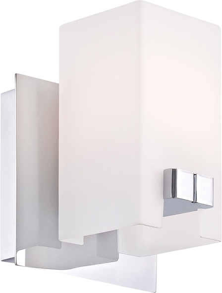 4 light bar bathroom ELK Lighting Vanity Light Chrome Modern / Contemporary